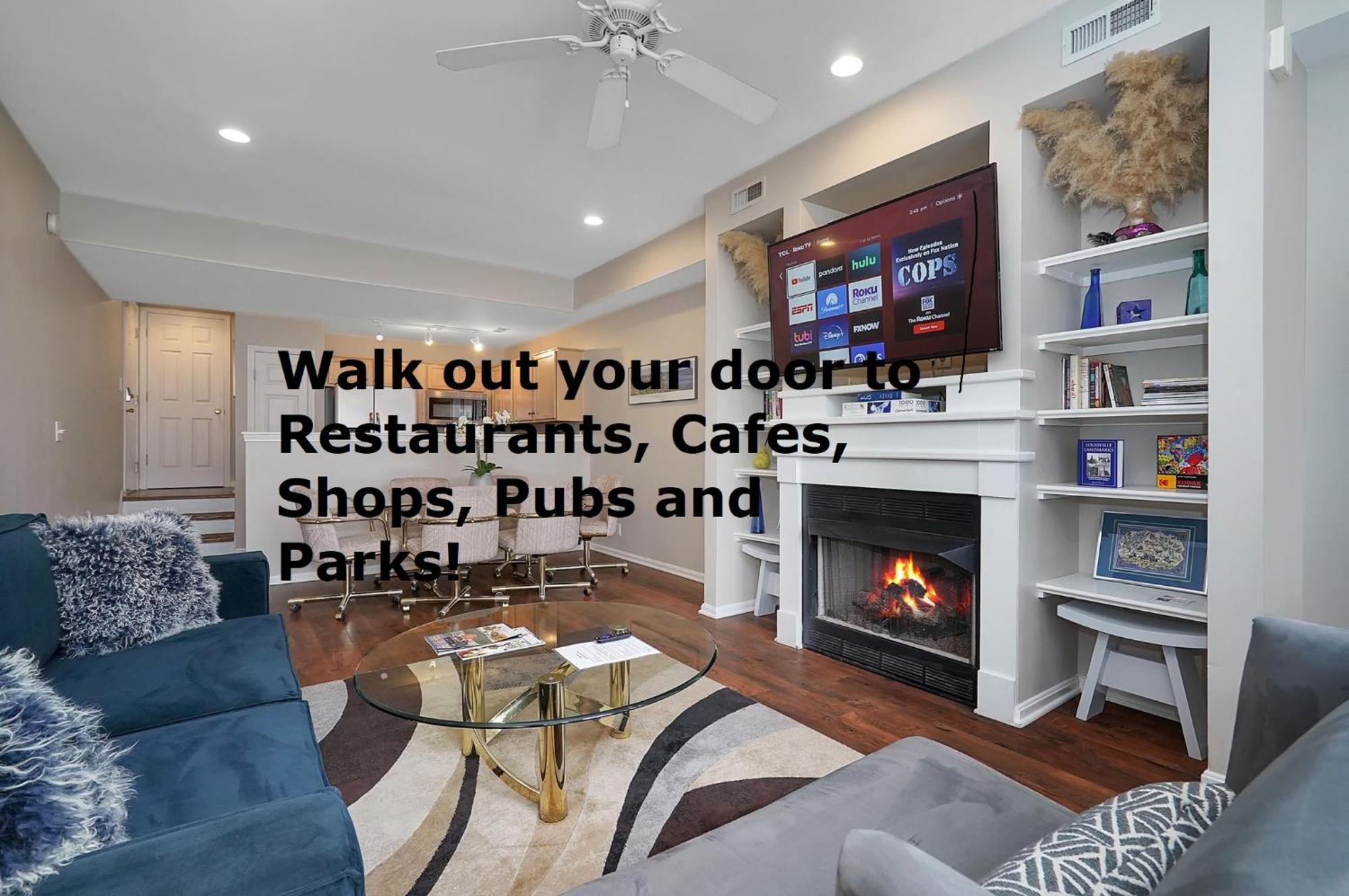 Lux Townhouse, Walk To All, Sleeps 6 Adults Λούισβιλ Εξωτερικό φωτογραφία